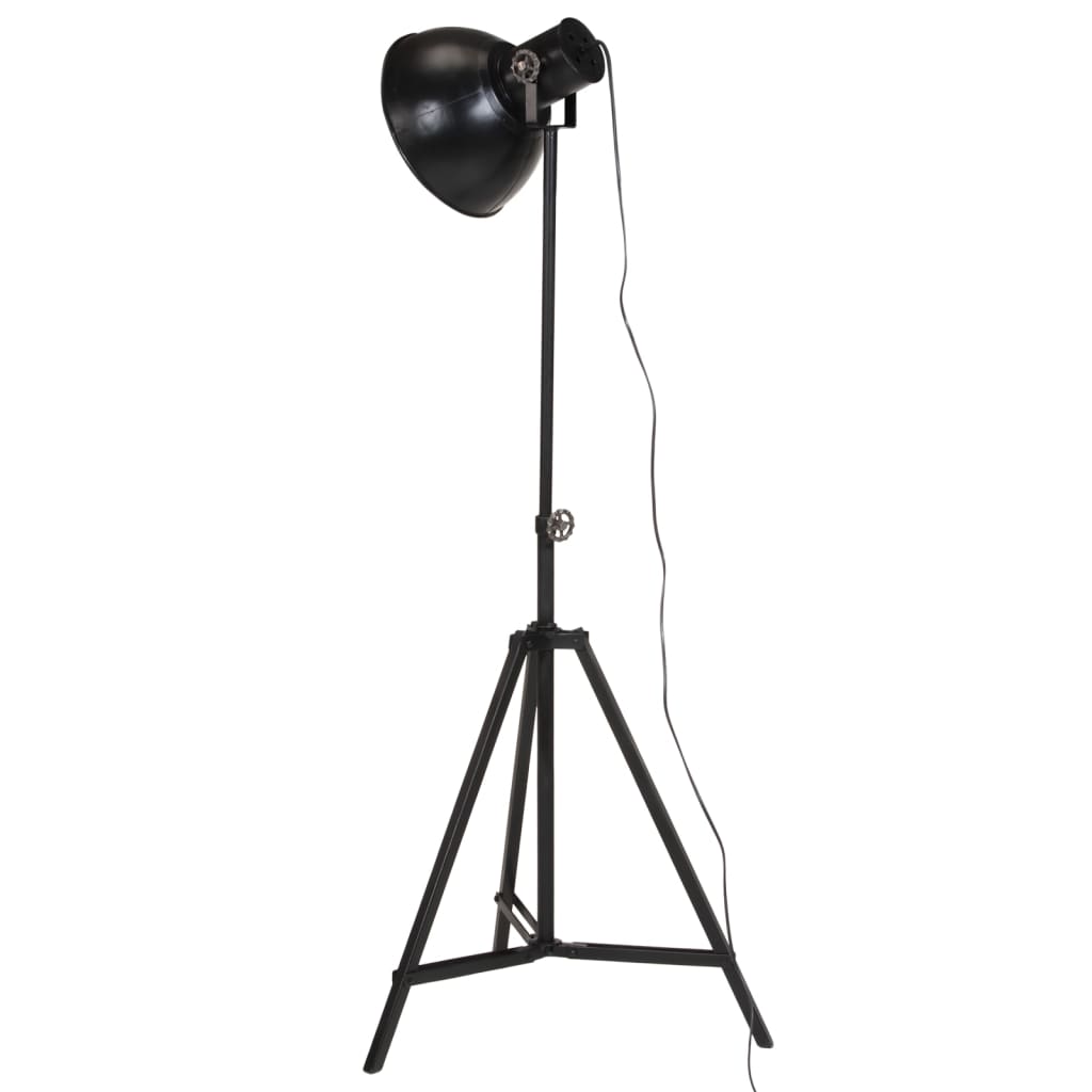 vidaXL Lampă de podea, negru, 61x61x90/150 cm, 25 W, E27 vidaXL Lampă de podea, negru, 61x61x90/150 cm, 25 W, E27
