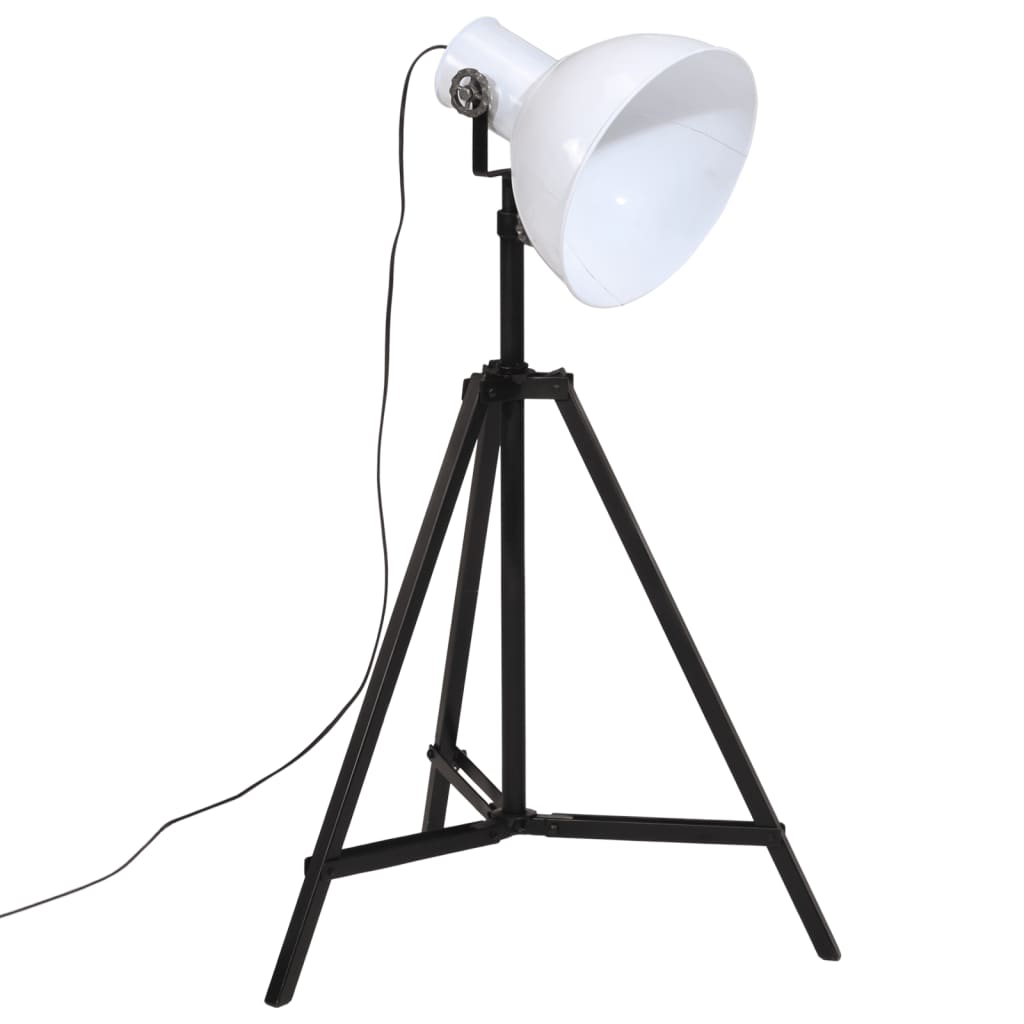 vidaXL Lampă de podea, alb, 61x61x90/150, 25 W, E27 vidaXL Lampă de podea, alb, 61x61x90/150, 25 W, E27