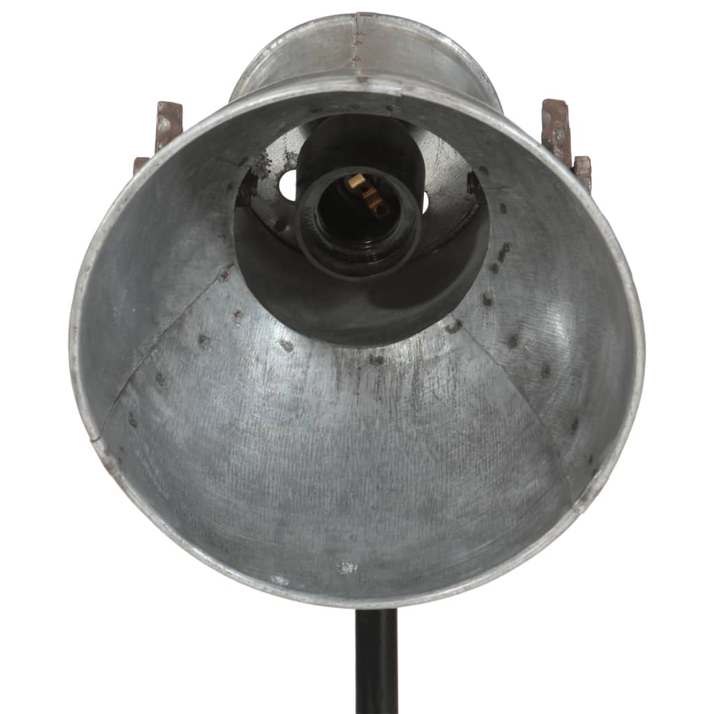 vidaXL Lampă de podea 25 W, argintiu vintage, 35x35x65/95 cm, E27 vidaXL Lampă de podea 25 W, argintiu vintage, 35x35x65/95 cm, E27