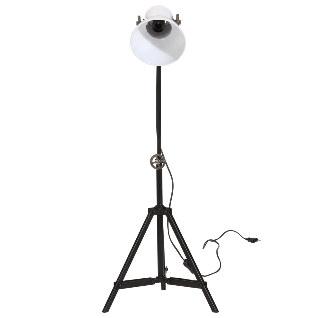 vidaXL Lampă de podea 25 W, alb, 35x35x65/95 cm, E27 vidaXL Lampă de podea 25 W, alb, 35x35x65/95 cm, E27