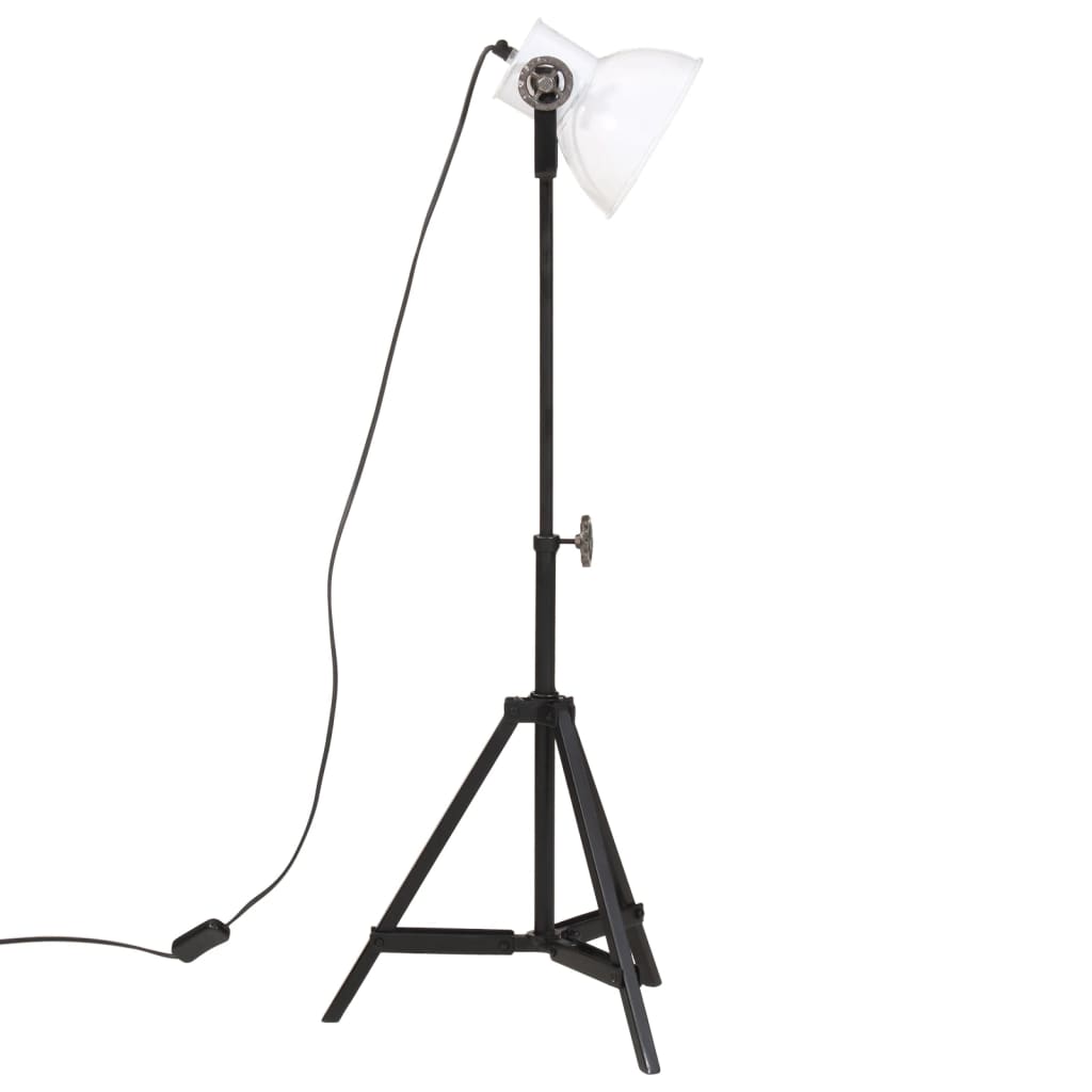 vidaXL Lampă de podea 25 W, alb, 35x35x65/95 cm, E27 vidaXL Lampă de podea 25 W, alb, 35x35x65/95 cm, E27