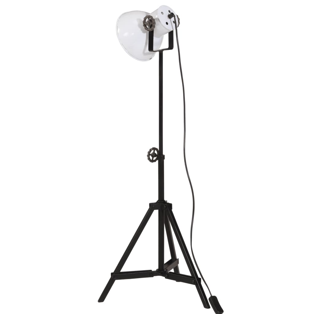 vidaXL Lampă de podea 25 W, alb, 35x35x65/95 cm, E27 vidaXL Lampă de podea 25 W, alb, 35x35x65/95 cm, E27