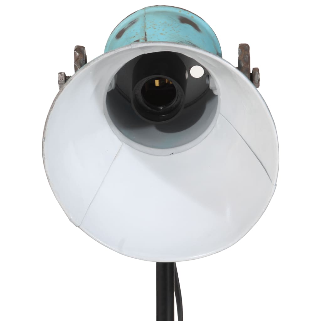 vidaXL Lampă de podea, 25 W, albastru uzat, 35x35x65/95 cm, E27 vidaXL Lampă de podea, 25 W, albastru uzat, 35x35x65/95 cm, E27