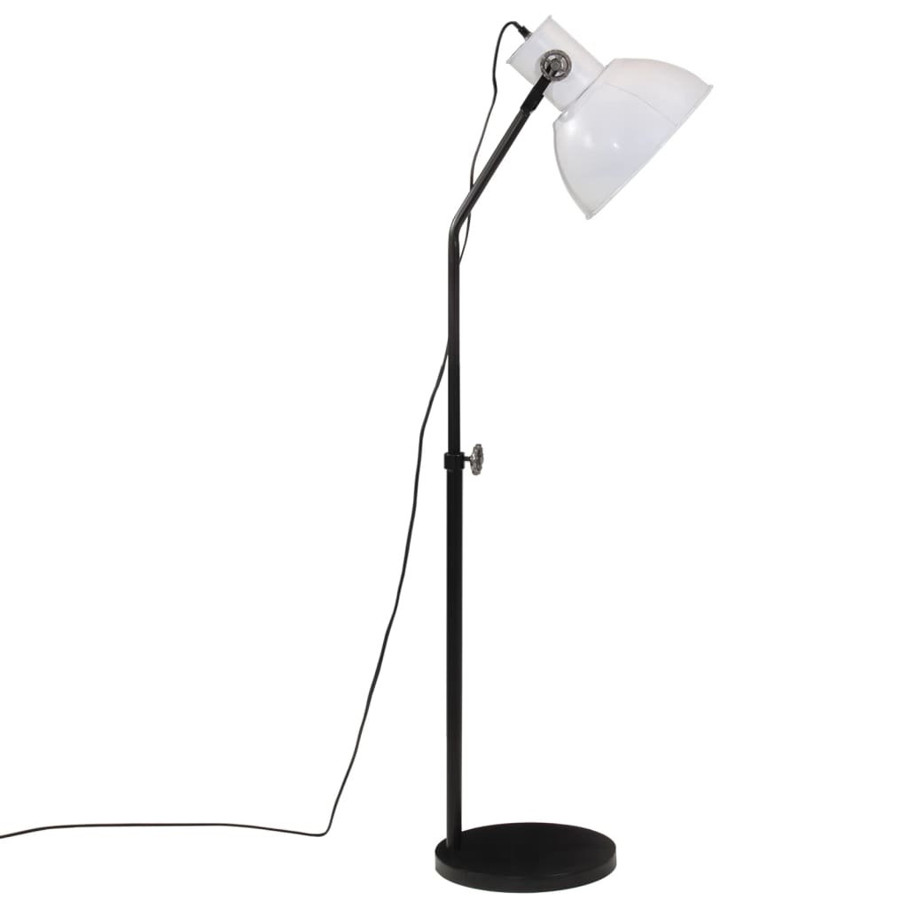 vidaXL Lampă de podea 25 W, alb, 30x30x90-150 cm, E27 vidaXL Lampă de podea 25 W, alb, 30x30x90-150 cm, E27