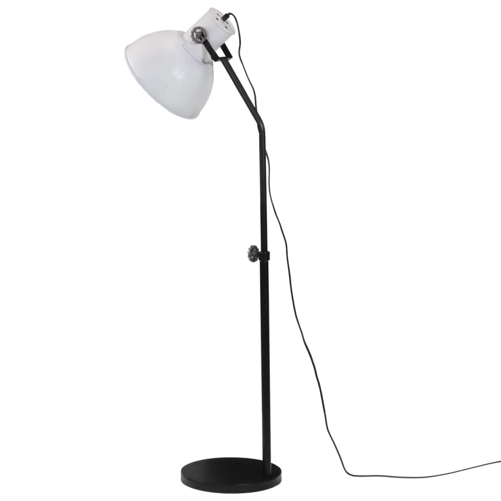 vidaXL Lampă de podea 25 W, alb, 30x30x90-150 cm, E27 vidaXL Lampă de podea 25 W, alb, 30x30x90-150 cm, E27