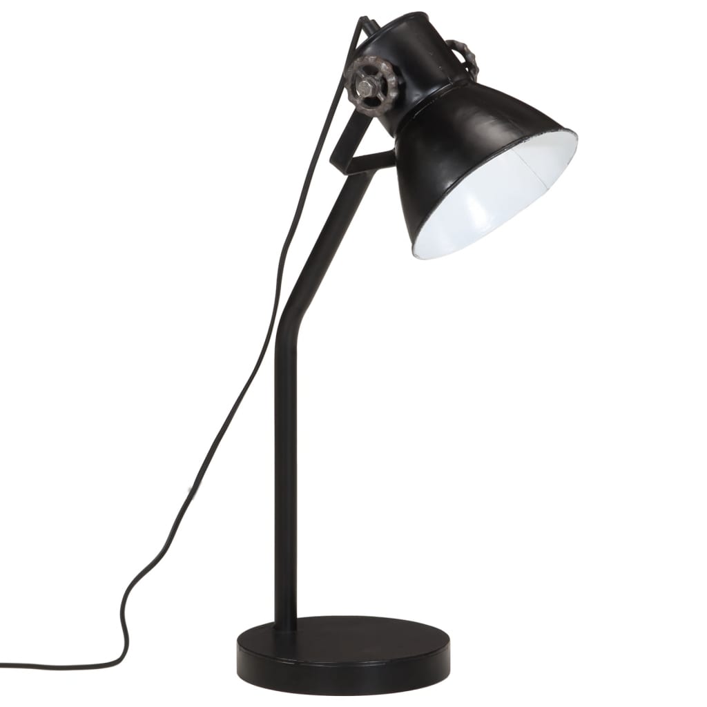 vidaXL Lampă de birou 25 W, negru, 17x17x60 cm, E27 vidaXL Lampă de birou 25 W, negru, 17x17x60 cm, E27