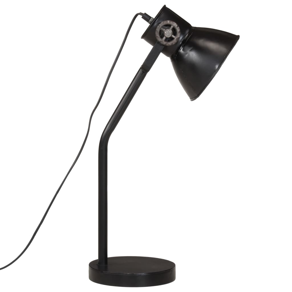 vidaXL Lampă de birou 25 W, negru, 17x17x60 cm, E27 vidaXL Lampă de birou 25 W, negru, 17x17x60 cm, E27
