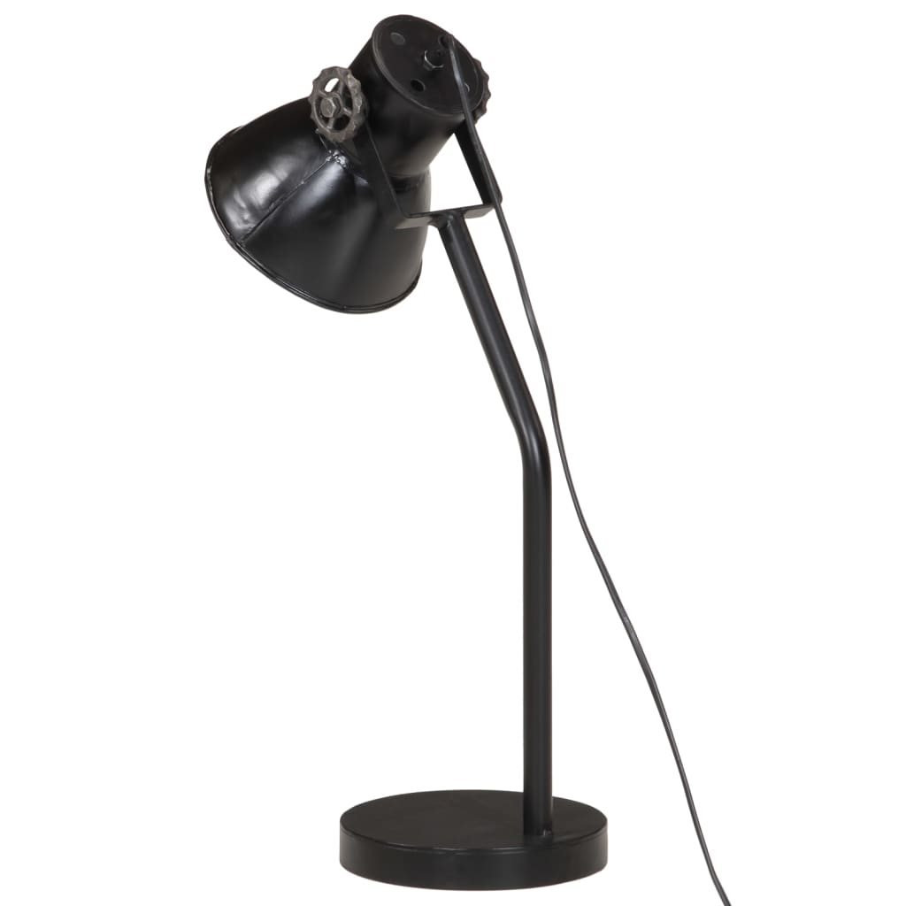 vidaXL Lampă de birou 25 W, negru, 17x17x60 cm, E27 vidaXL Lampă de birou 25 W, negru, 17x17x60 cm, E27