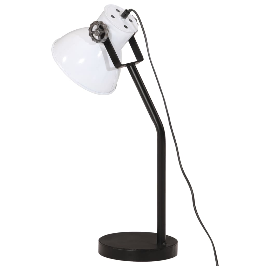 vidaXL Lampă de birou 25 W, alb, 17x17x60 cm, E27 vidaXL Lampă de birou 25 W, alb, 17x17x60 cm, E27
