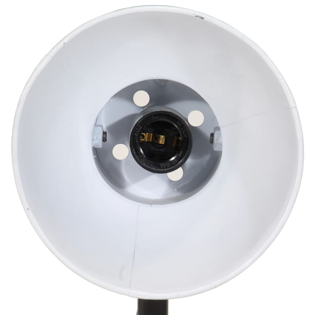 vidaXL Lampă de birou 25 W, alb, 17x17x60 cm, E27 vidaXL Lampă de birou 25 W, alb, 17x17x60 cm, E27