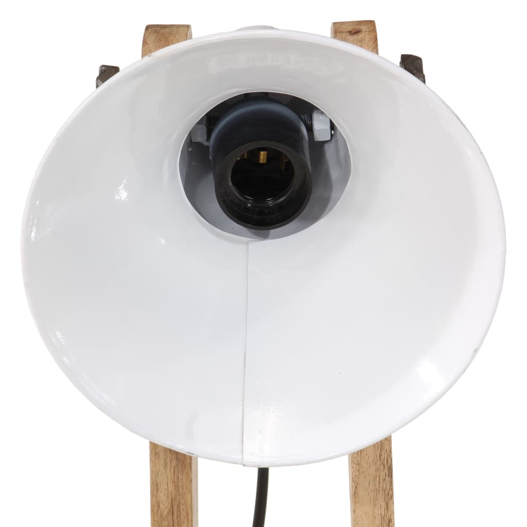 vidaXL Lampă de birou, alb, 23x13x52 cm, 25 W, E27 vidaXL Lampă de birou, alb, 23x13x52 cm, 25 W, E27