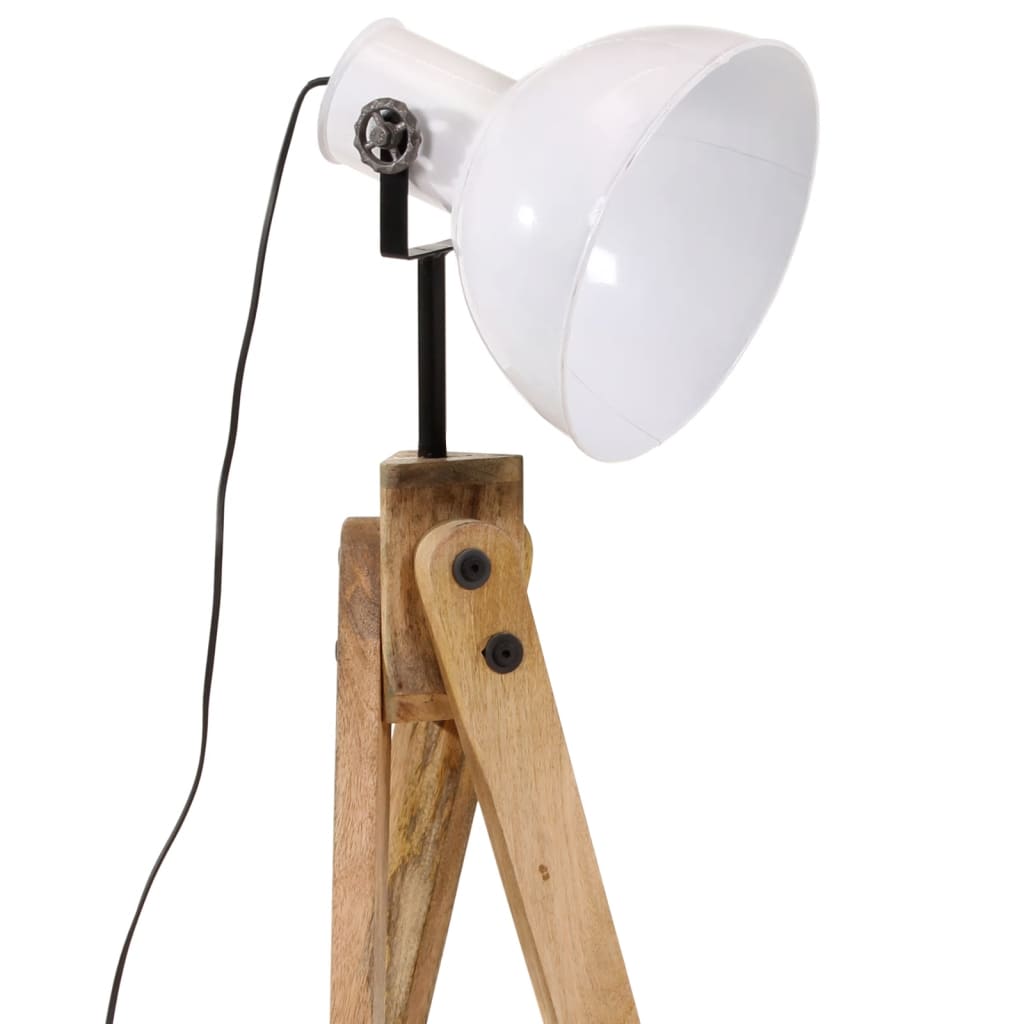vidaXL Lampă de podea 25 W, alb, 45x45x120 cm, E27 vidaXL Lampă de podea 25 W, alb, 45x45x120 cm, E27