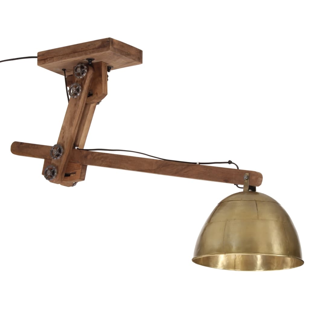 vidaXL Lampă de tavan 25 W, alamă antichizată, 105x30x65-108 cm, E27 vidaXL Lampă de tavan 25 W, alamă antichizată, 105x30x65-108 cm, E27