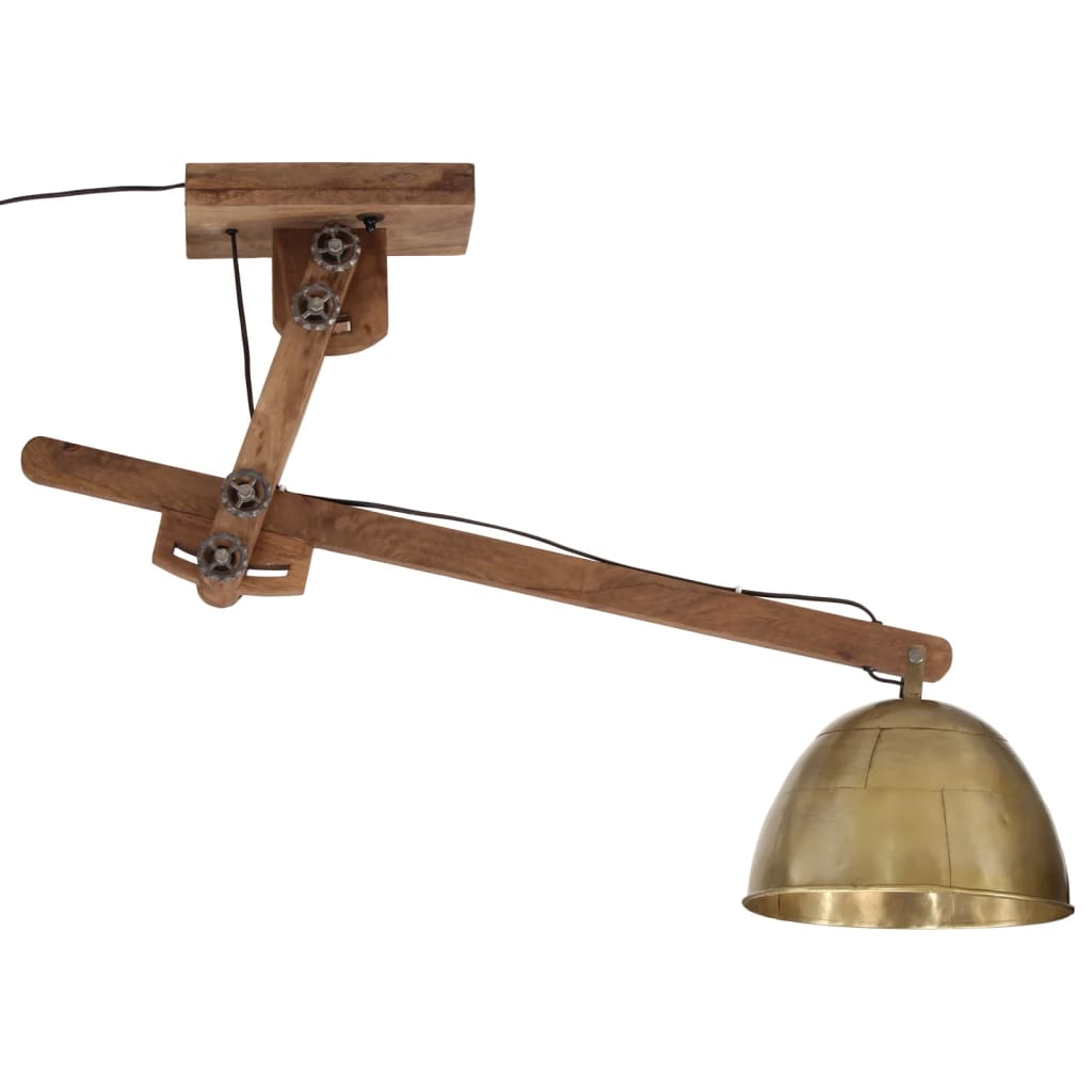 vidaXL Lampă de tavan 25 W, alamă antichizată, 105x30x65-108 cm, E27 vidaXL Lampă de tavan 25 W, alamă antichizată, 105x30x65-108 cm, E27