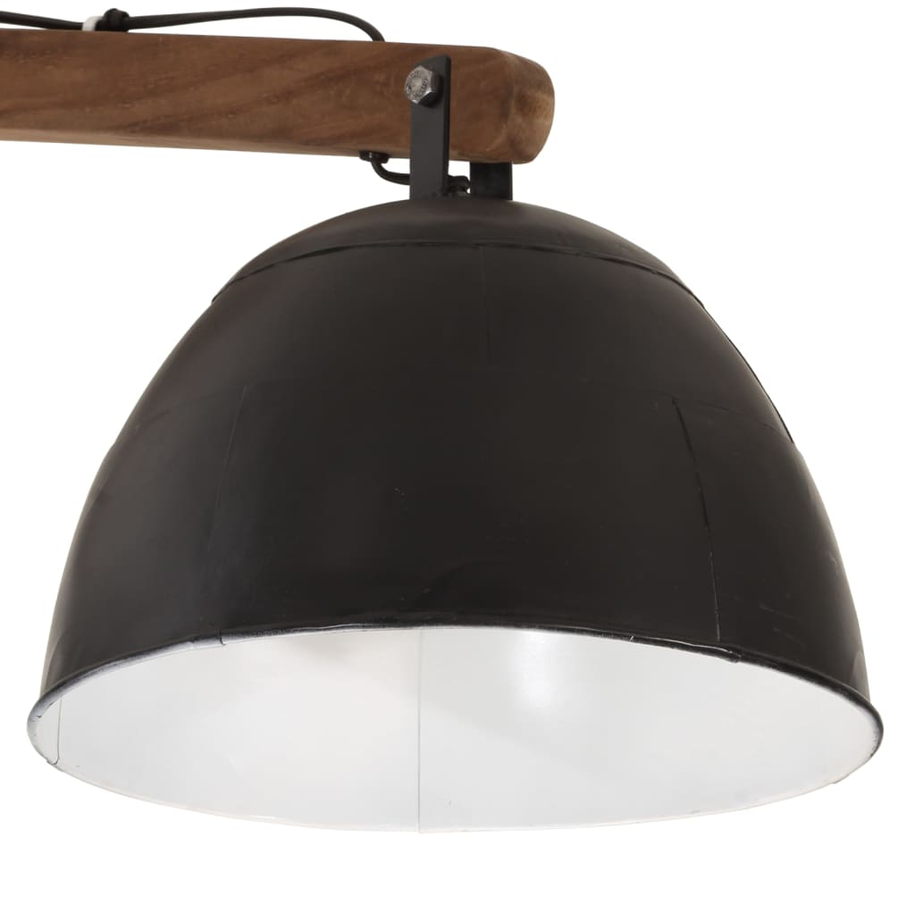 vidaXL Lampă de tavan 25 W, negru, 105x30x65-108 cm, E27 vidaXL Lampă de tavan 25 W, negru, 105x30x65-108 cm, E27
