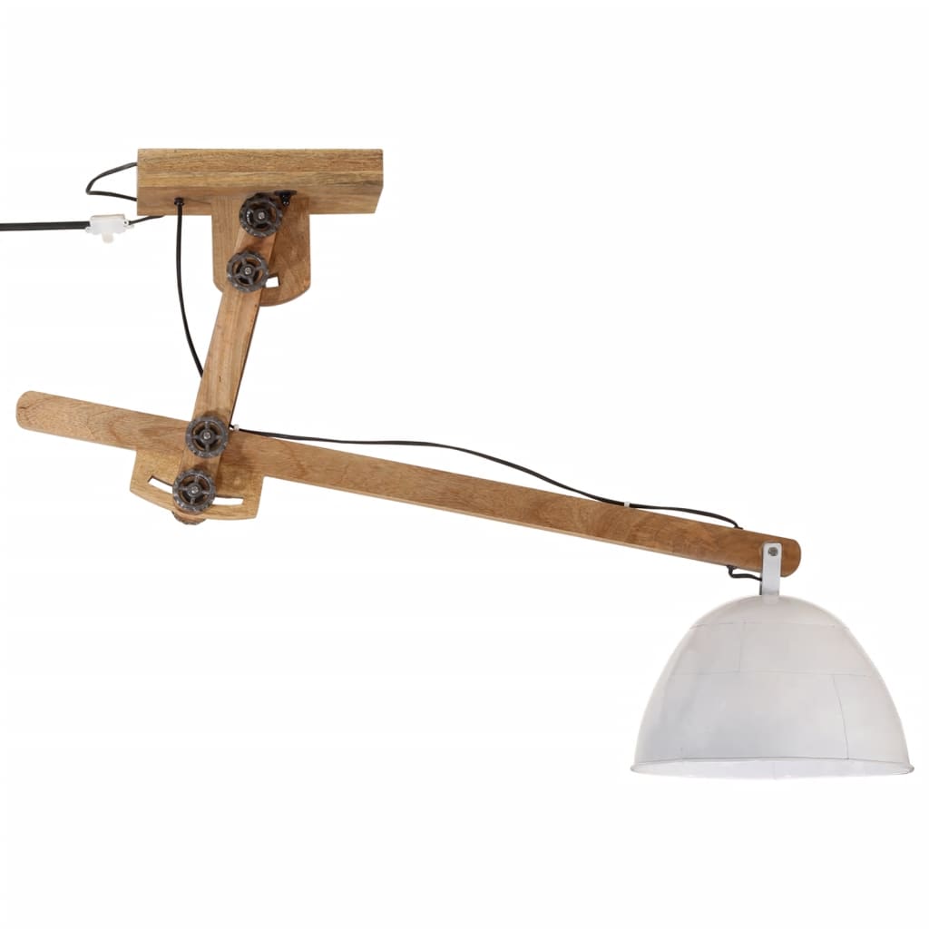 vidaXL Lampă de tavan, 25 W, alb, 105x30x65-108 cm, E27 vidaXL Lampă de tavan, 25 W, alb, 105x30x65-108 cm, E27