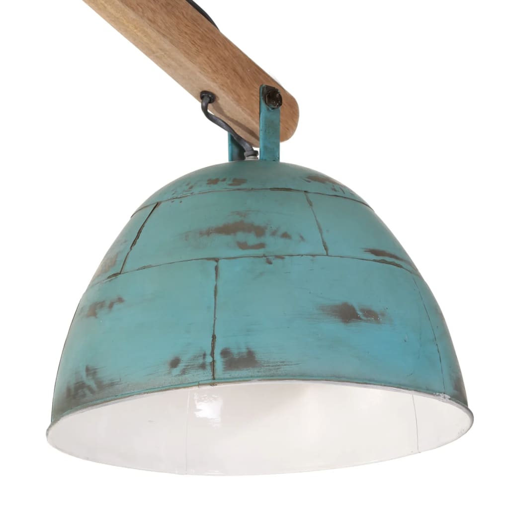 vidaXL Lampă de tavan 25 W, albastru uzat, 29x18x85 cm, E27 vidaXL Lampă de tavan 25 W, albastru uzat, 29x18x85 cm, E27