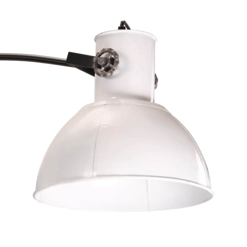 vidaXL Lampă de podea 25 W, alb, 150 cm, E27 vidaXL Lampă de podea 25 W, alb, 150 cm, E27