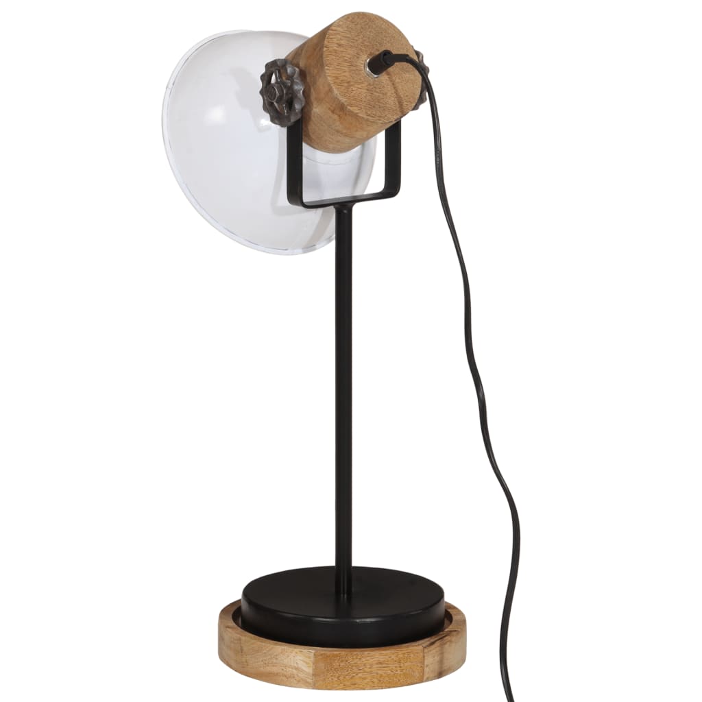 vidaXL Lampă de birou 25 W, alb, 17x17x50 cm, E27 vidaXL Lampă de birou 25 W, alb, 17x17x50 cm, E27