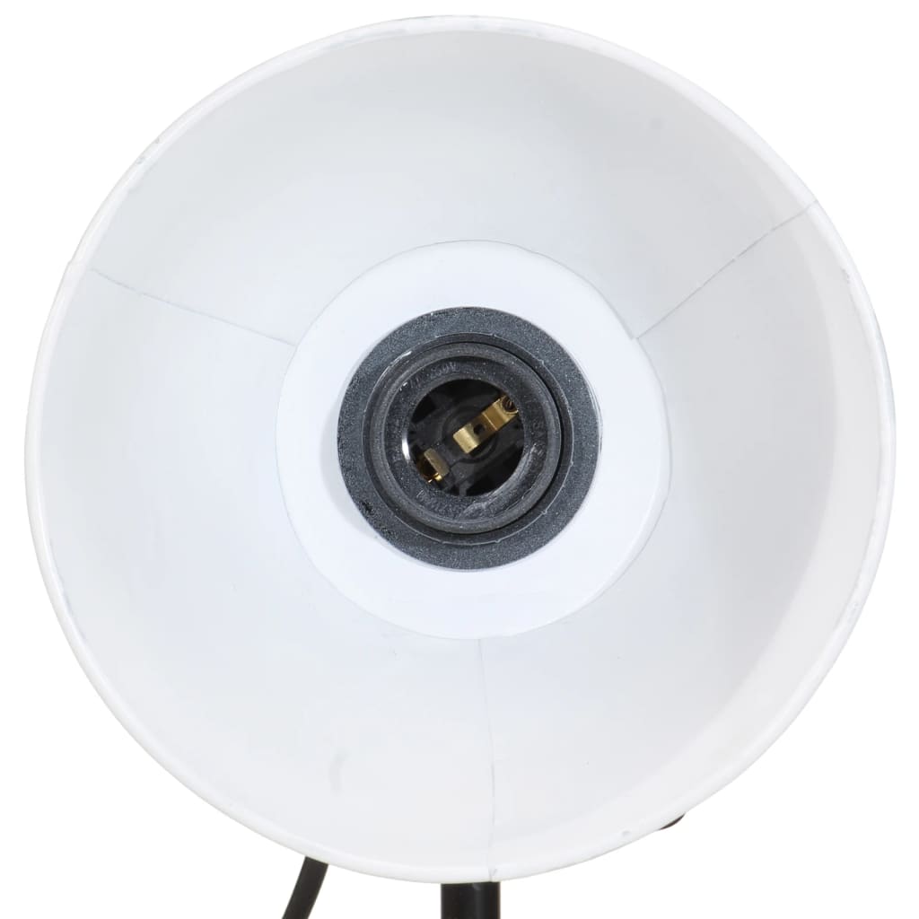 vidaXL Lampă de birou 25 W, alb, 17x17x50 cm, E27 vidaXL Lampă de birou 25 W, alb, 17x17x50 cm, E27