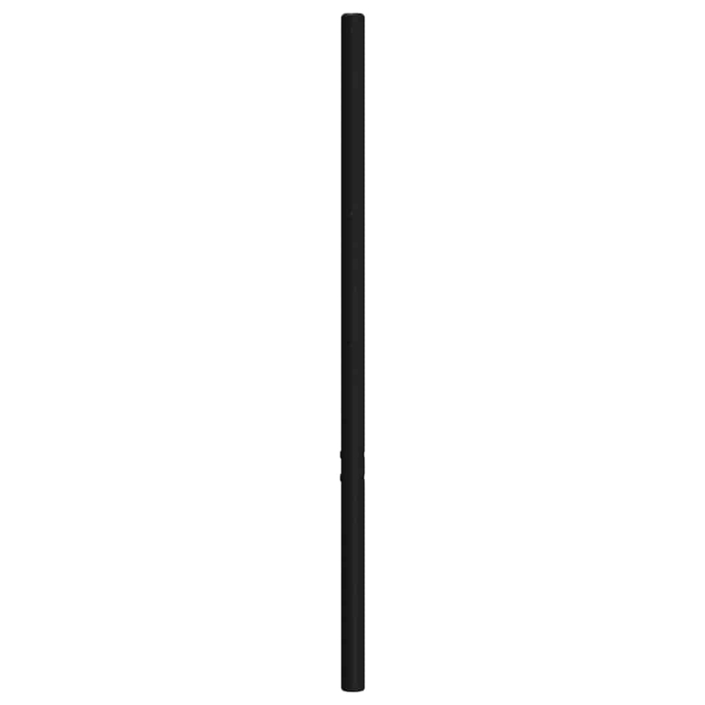 vidaXL Tăblie de pat metalică, negru, 150 cm vidaXL Tăblie de pat metalică, negru, 150 cm