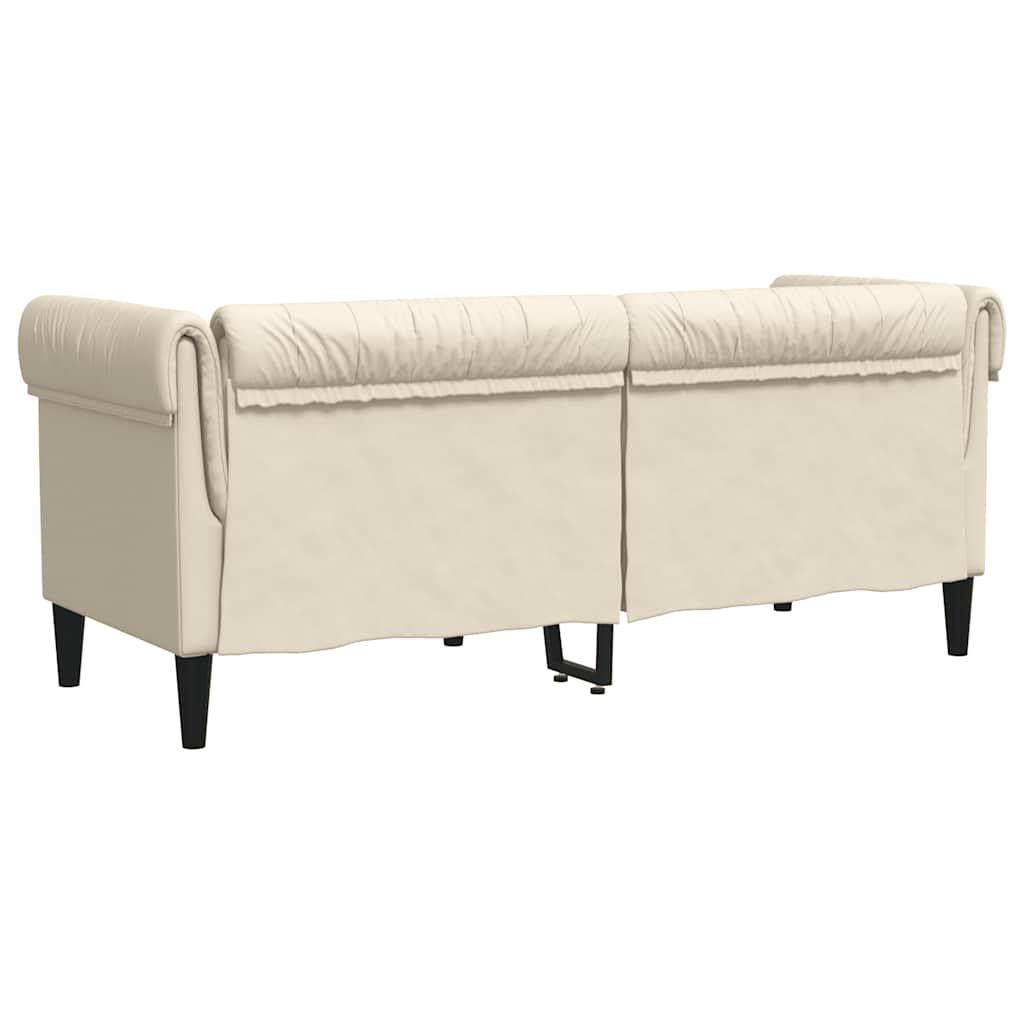 vidaXL Fotoliu canapea Chesterfield cu 2 locuri, in