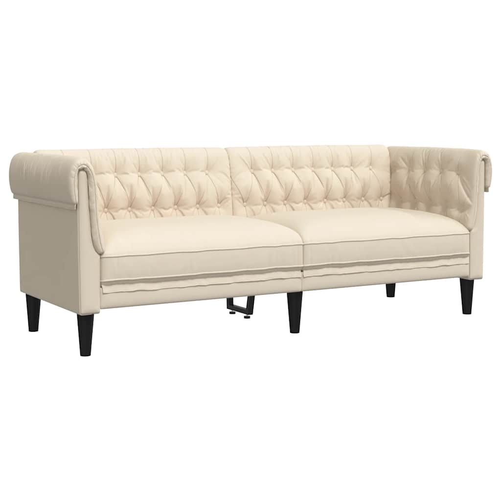 vidaXL Canapea Chesterfield cu 3 locuri, in vidaXL Canapea Chesterfield cu 3 locuri, in