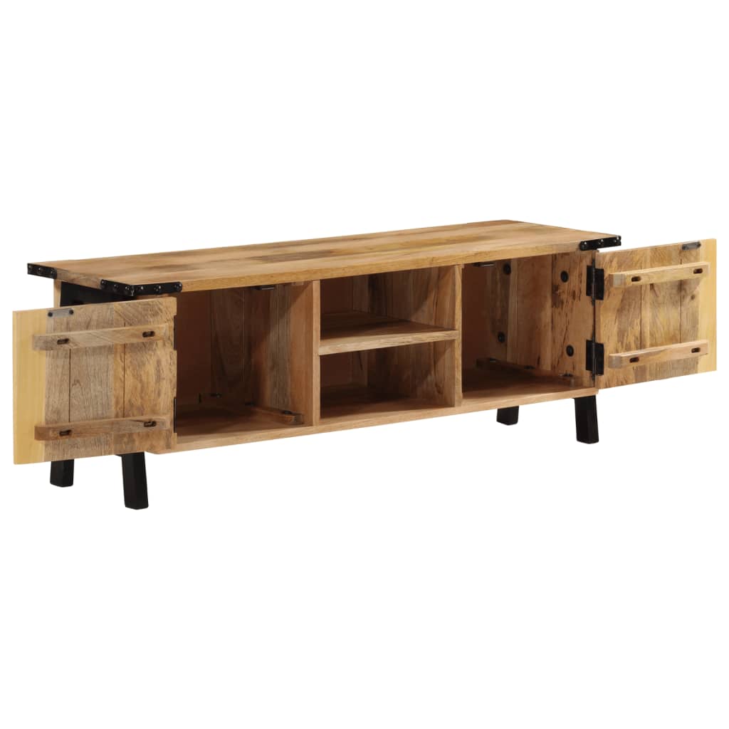 vidaXL Comodă TV, 110 x 35 x 40 cm, lemn masiv de mango vidaXL Comodă TV, 110 x 35 x 40 cm, lemn masiv de mango