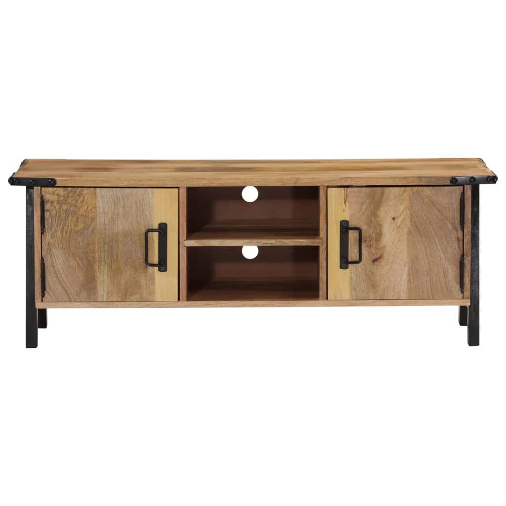 vidaXL Comodă TV, 110 x 35 x 40 cm, lemn masiv de mango vidaXL Comodă TV, 110 x 35 x 40 cm, lemn masiv de mango