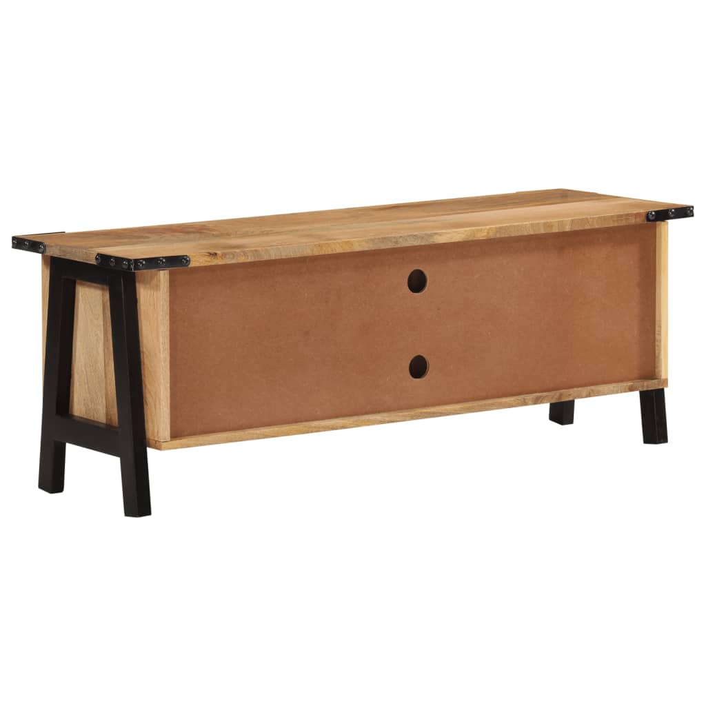 vidaXL Comodă TV, 110 x 35 x 40 cm, lemn masiv de mango vidaXL Comodă TV, 110 x 35 x 40 cm, lemn masiv de mango
