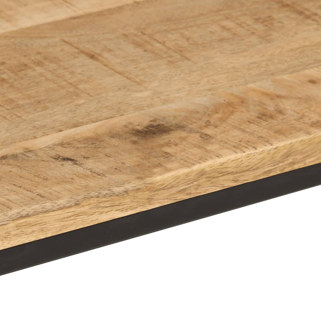 vidaXL Masă consolă, 90x30x75 cm, lemn de mango nefinisat și fier vidaXL Masă consolă, 90x30x75 cm, lemn de mango nefinisat și fier