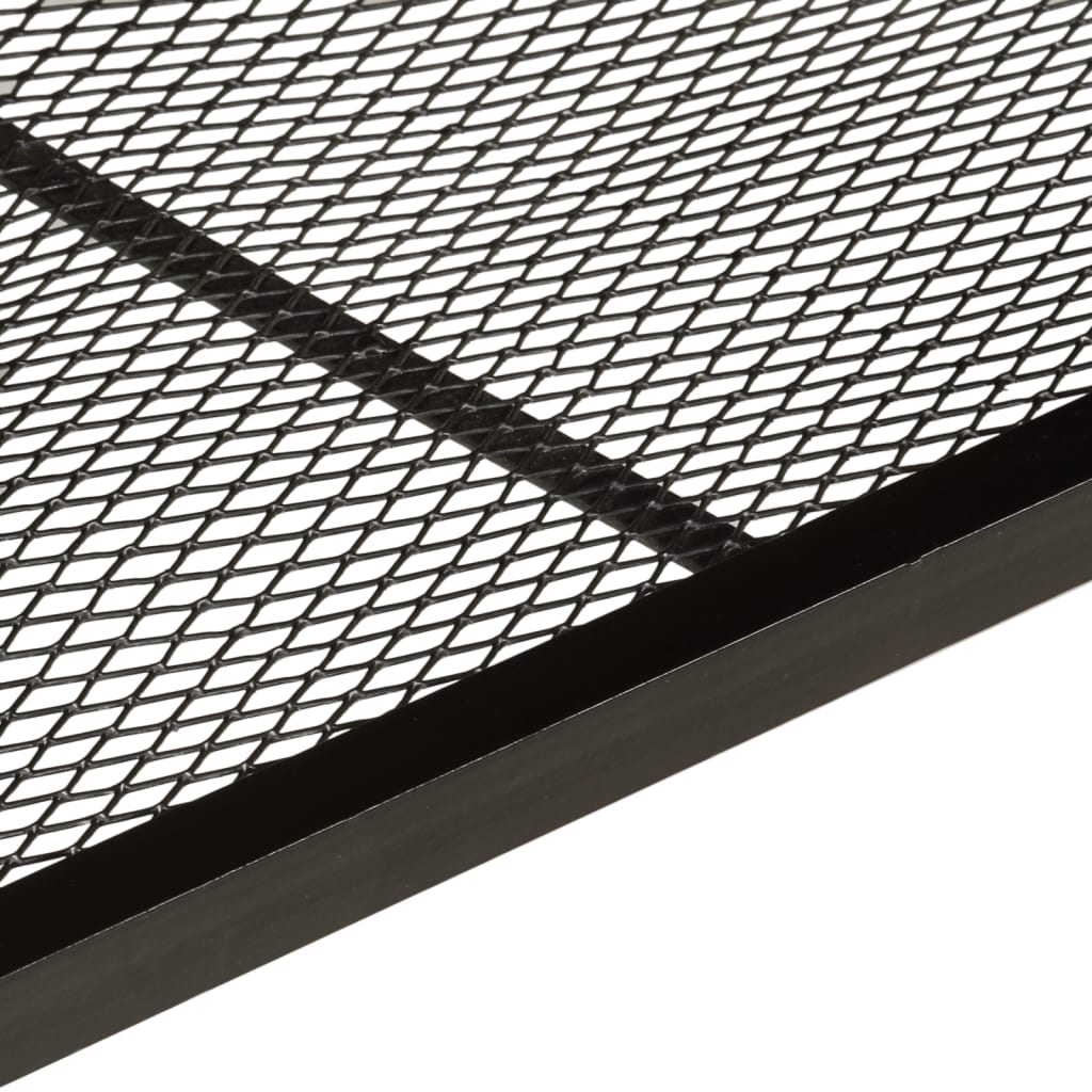 vidaXL Bancă de pantofi, 110x35x45 cm, lemn masiv de acacia și fier