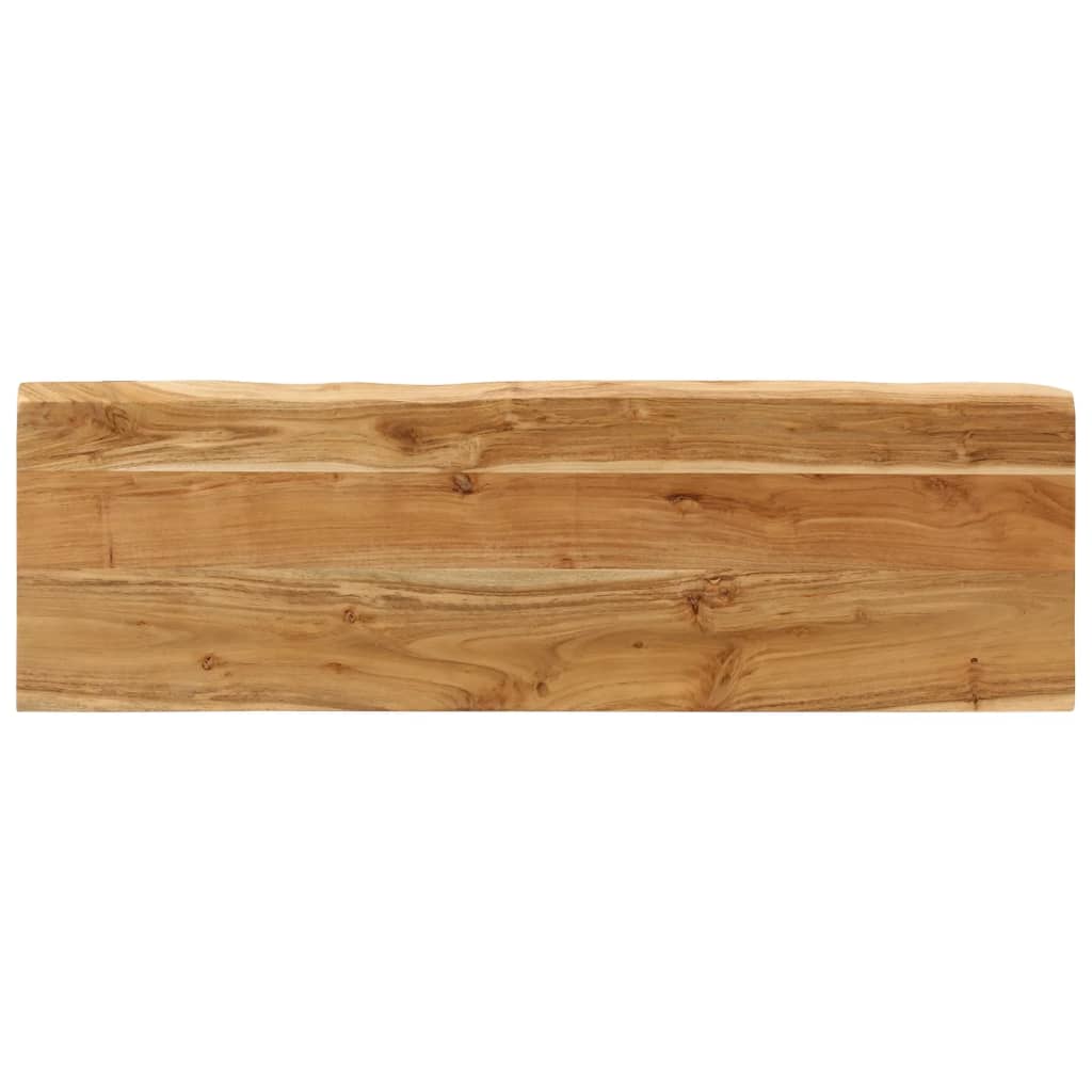 vidaXL Bancă cu margini naturale 105 cm, lemn masiv de acacia vidaXL Bancă cu margini naturale 105 cm, lemn masiv de acacia