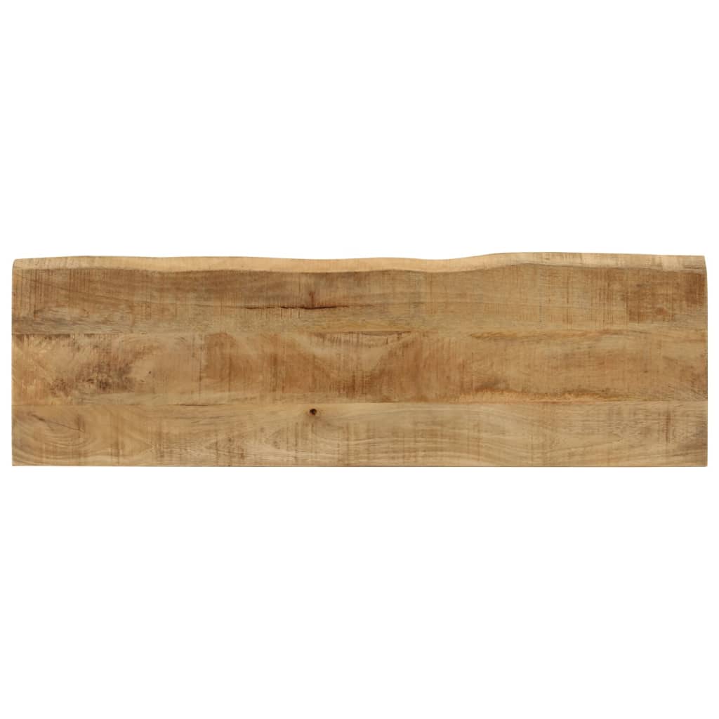 vidaXL Banchetă cu margini naturale 105 cm, lemn masiv de mango vidaXL Banchetă cu margini naturale 105 cm, lemn masiv de mango