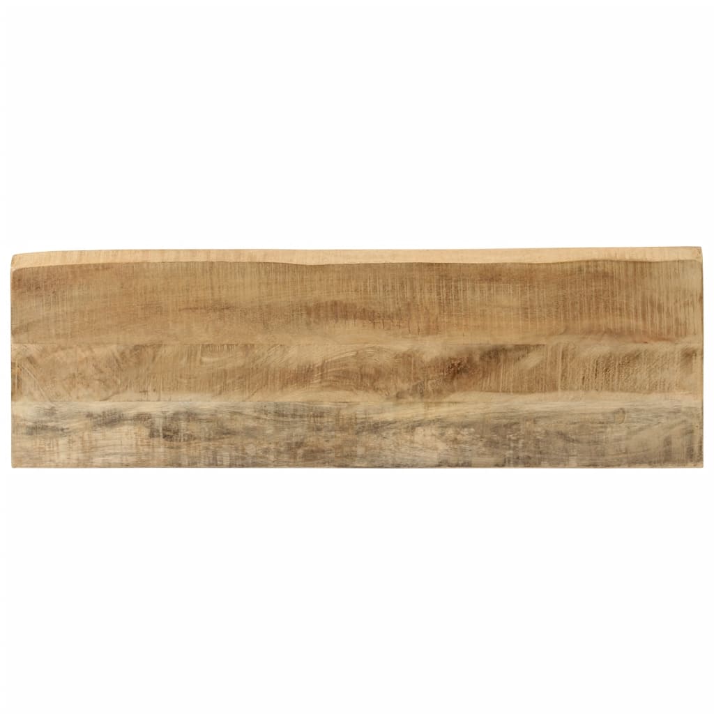 vidaXL Masă consolă, margini naturale, 105x33x76 cm, lemn masiv mango vidaXL Masă consolă, margini naturale, 105x33x76 cm, lemn masiv mango