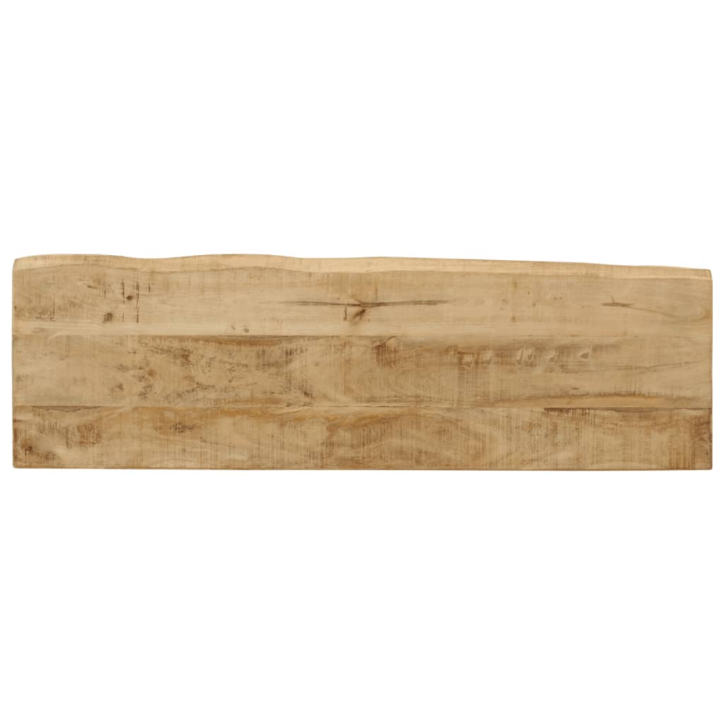 vidaXL Masă consolă, margini naturale, 105x33x76 cm, lemn masiv mango vidaXL Masă consolă, margini naturale, 105x33x76 cm, lemn masiv mango