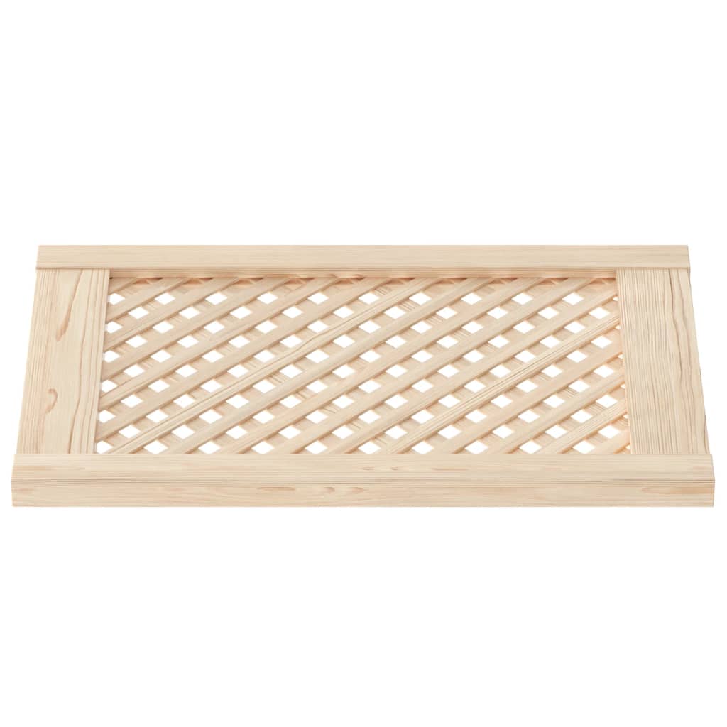 vidaXL Uși de dulap cu zăbrele 2 buc. 39,5x61,5 cm lemn masiv de pin vidaXL Uși de dulap cu zăbrele 2 buc. 39,5x61,5 cm lemn masiv de pin