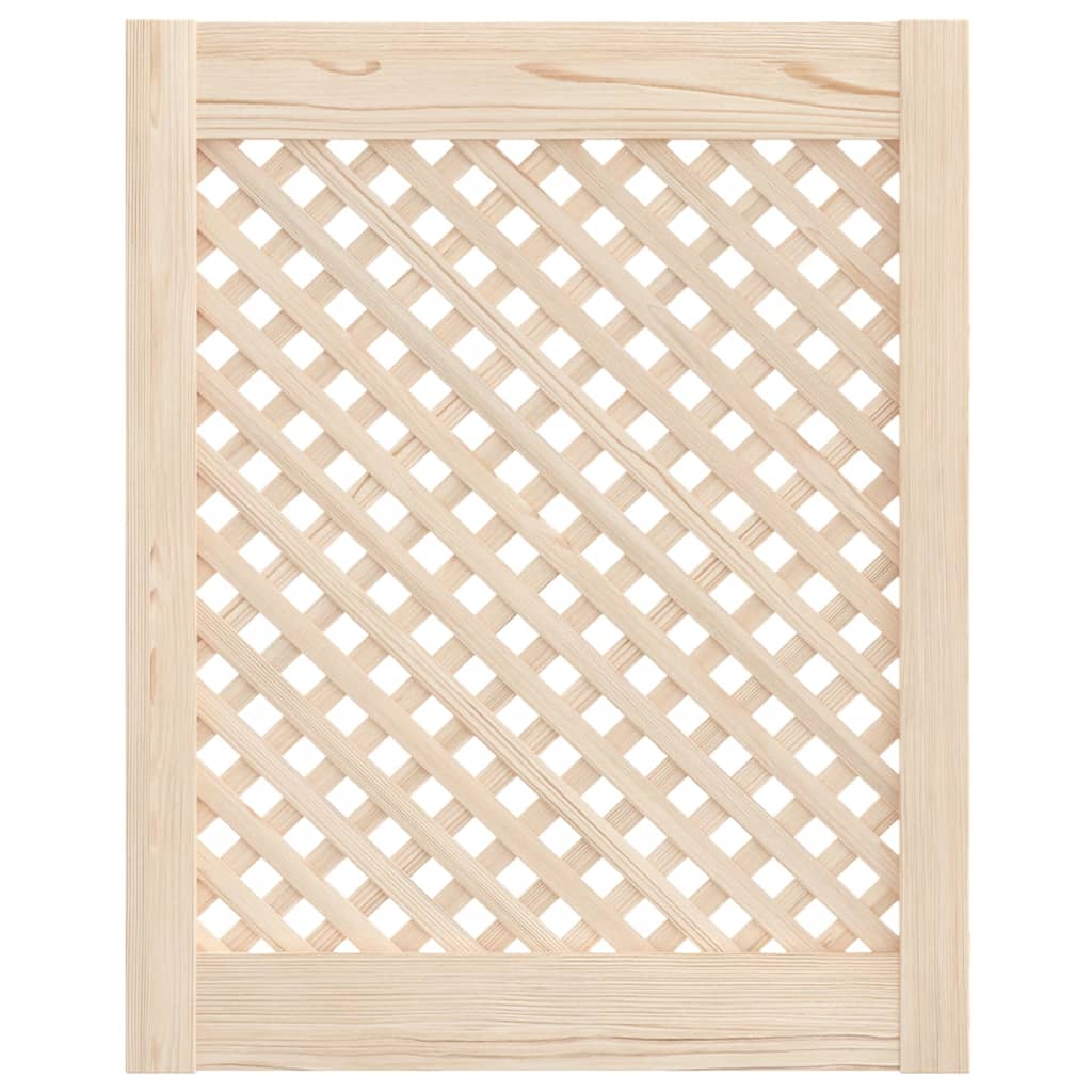 vidaXL Uși de dulap cu zăbrele 2 buc. 49,5x61,5 cm, lemn masiv de pin vidaXL Uși de dulap cu zăbrele 2 buc. 49,5x61,5 cm, lemn masiv de pin