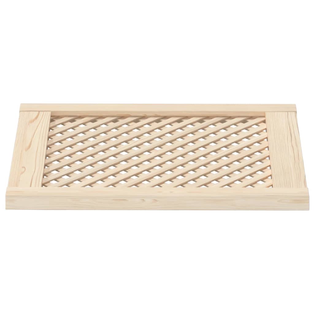 vidaXL Uși de dulap cu zăbrele 2 buc. 49,5x61,5 cm, lemn masiv de pin vidaXL Uși de dulap cu zăbrele 2 buc. 49,5x61,5 cm, lemn masiv de pin