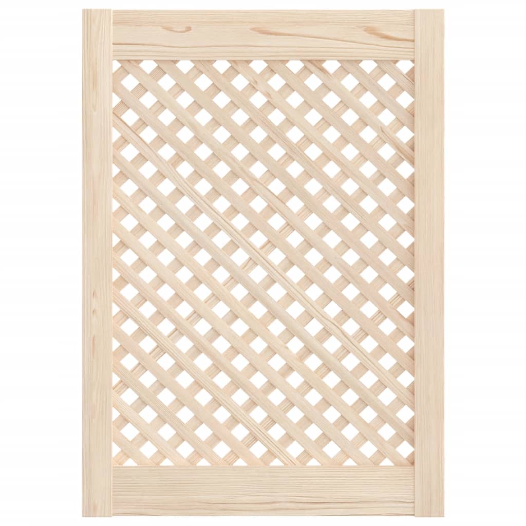vidaXL Uși de dulap cu zăbrele 2 buc. 49,5x69 cm, lemn masiv de pin vidaXL Uși de dulap cu zăbrele 2 buc. 49,5x69 cm, lemn masiv de pin