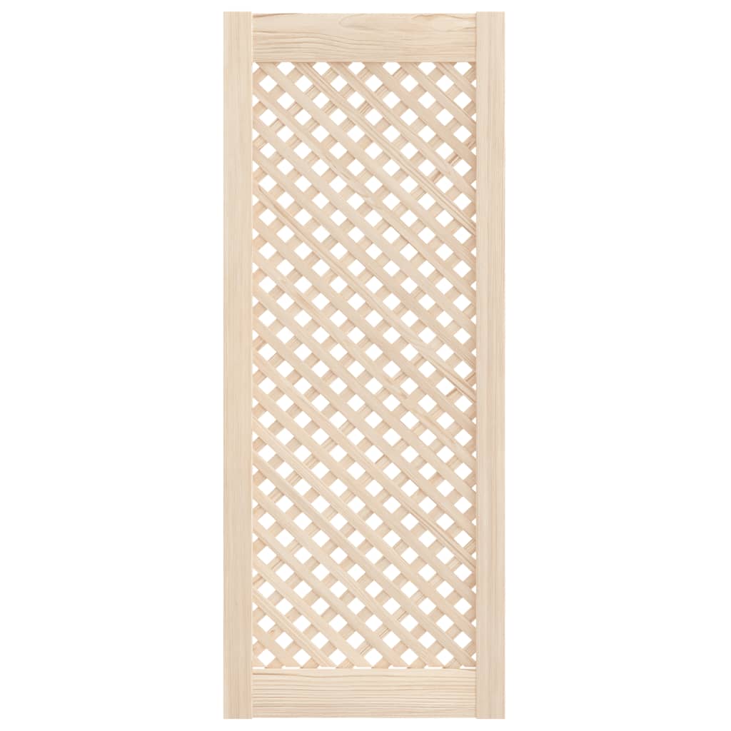vidaXL Uși de dulap cu zăbrele 2 buc. 39,5x99 cm, lemn masiv de pin