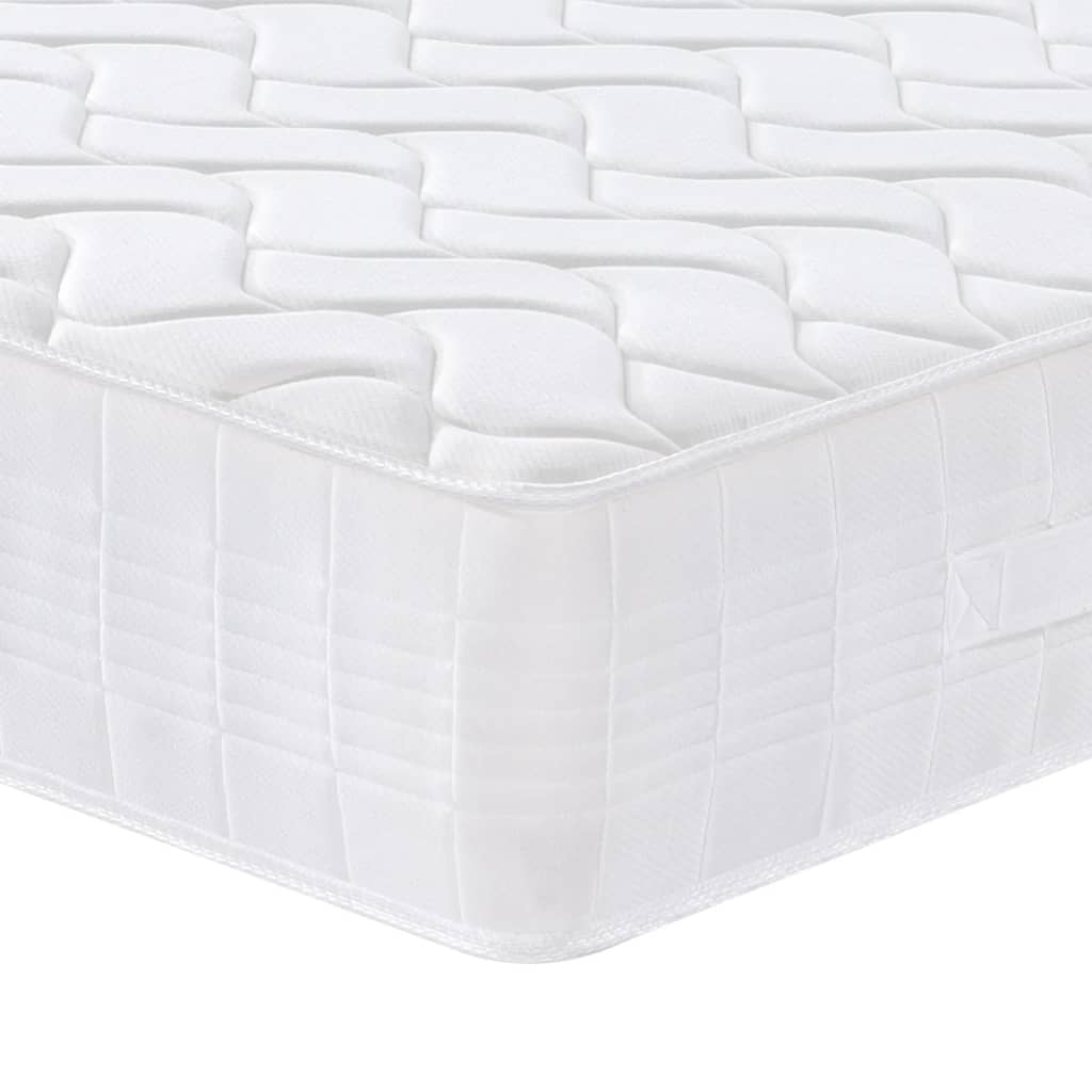 vidaXL Saltea cu arcuri buzunare Single Size fermitate medie 90x190 cm vidaXL Saltea cu arcuri buzunare Single Size fermitate medie 90x190 cm