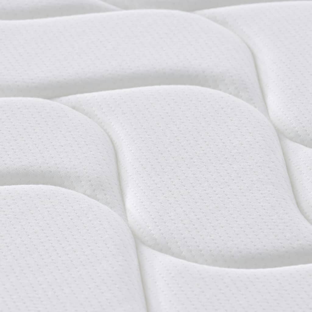 vidaXL Saltea cu arcuri buzunare Single Size fermitate medie 90x190 cm vidaXL Saltea cu arcuri buzunare Single Size fermitate medie 90x190 cm