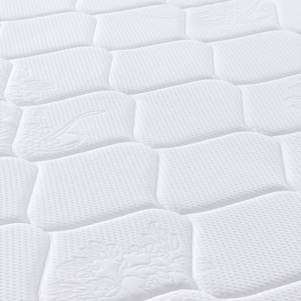 vidaXL Saltea cu arcuri buzunare Single Size fermitate medie 90x190 cm vidaXL Saltea cu arcuri buzunare Single Size fermitate medie 90x190 cm