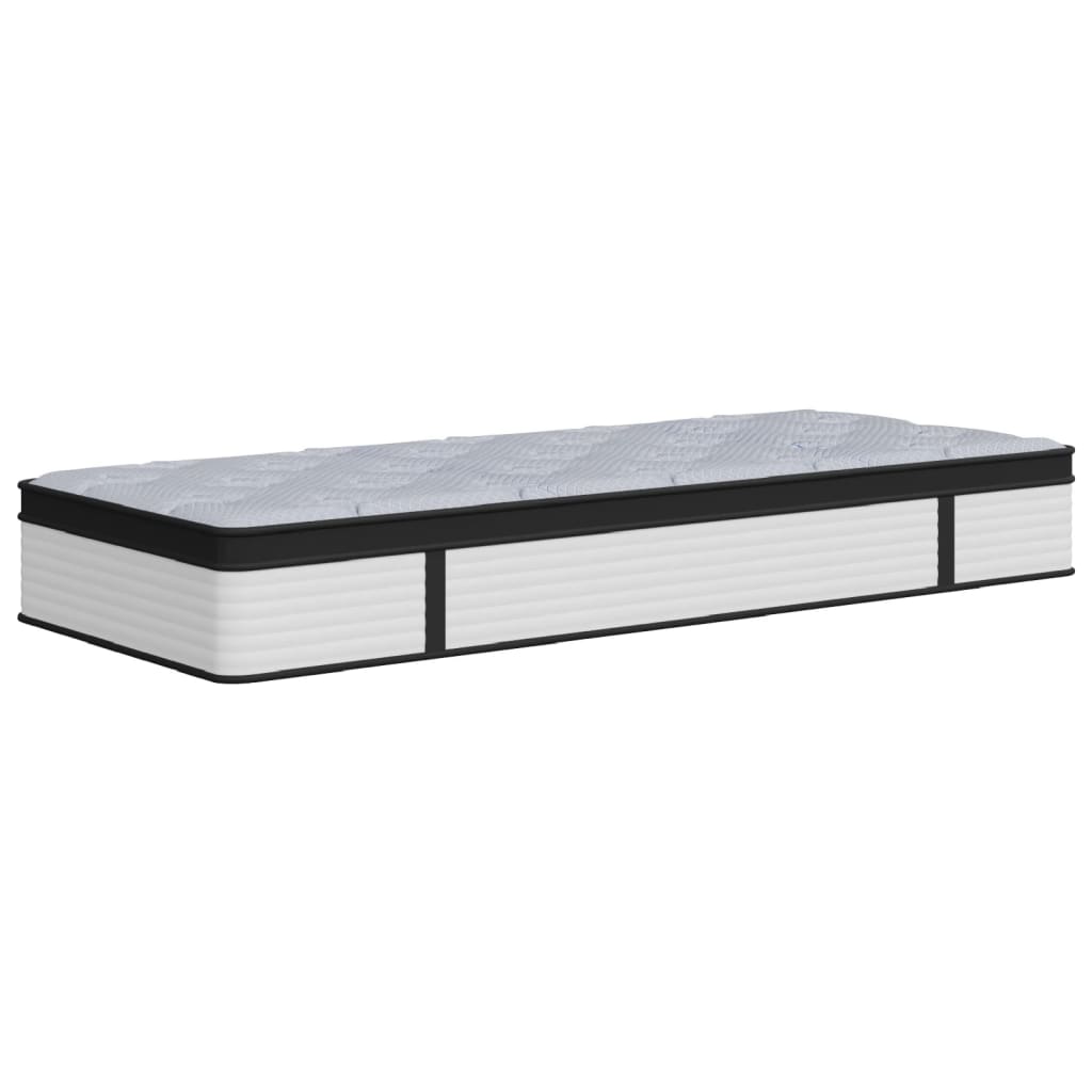 vidaXL Saltea cu arcuri buzunar, fermitate medie, 90x200 cm vidaXL Saltea cu arcuri buzunar, fermitate medie, 90x200 cm