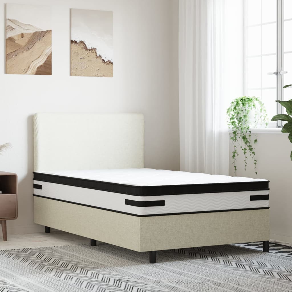 vidaXL Saltea cu arcuri buzunar, fermitate medie plus, 100x200 cm vidaXL Saltea cu arcuri buzunar, fermitate medie plus, 100x200 cm
