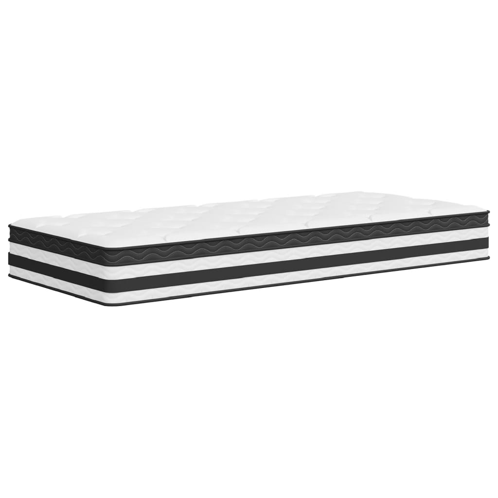 vidaXL Saltea cu arcuri buzunare Single Size, medie, 90x190 cm vidaXL Saltea cu arcuri buzunare Single Size, medie, 90x190 cm