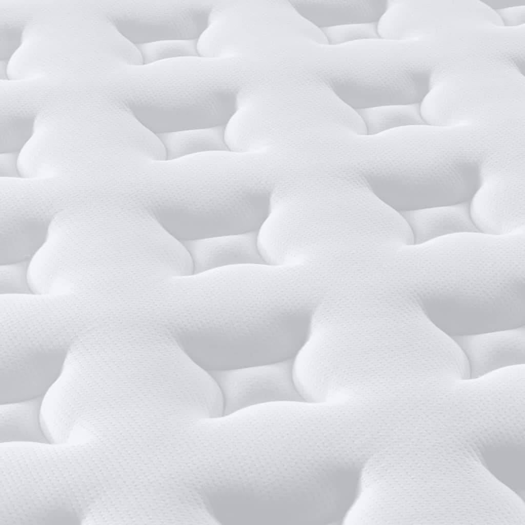 vidaXL Saltea cu arcuri buzunare Single Size, medie, 90x190 cm vidaXL Saltea cu arcuri buzunare Single Size, medie, 90x190 cm