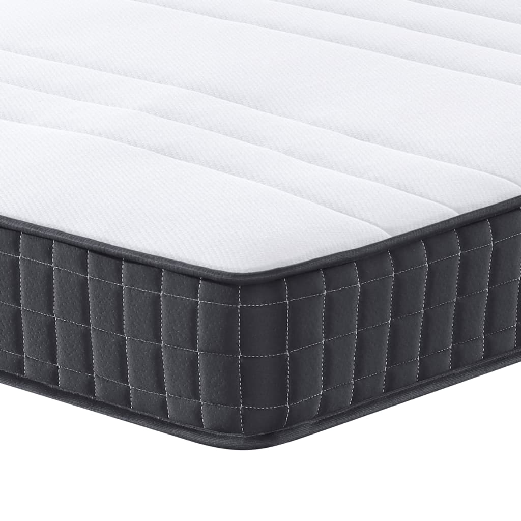 vidaXL Saltea cu arcuri bonnell Single Size, fermitate medie 90x190 cm vidaXL Saltea cu arcuri bonnell Single Size, fermitate medie 90x190 cm