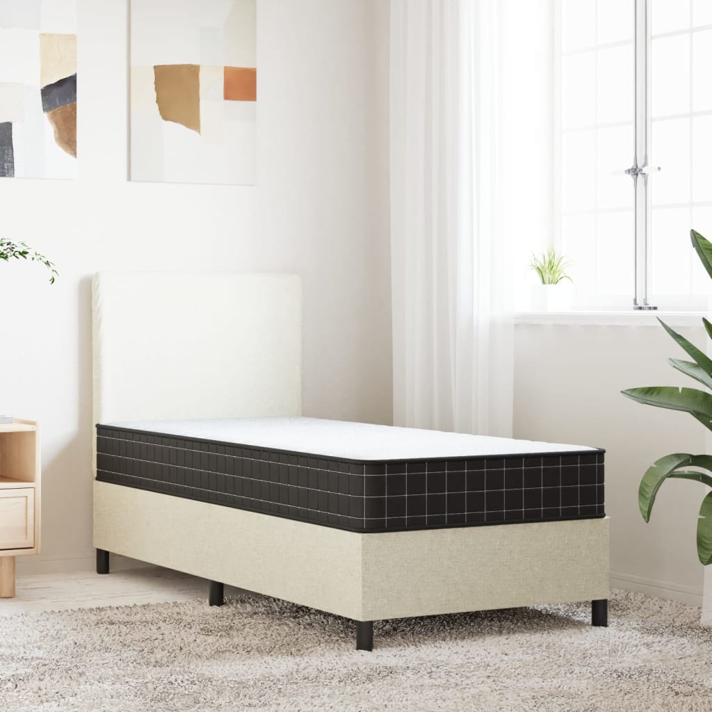 vidaXL Saltea cu arcuri bonnell, fermitate medie, 90x200 cm vidaXL Saltea cu arcuri bonnell, fermitate medie, 90x200 cm